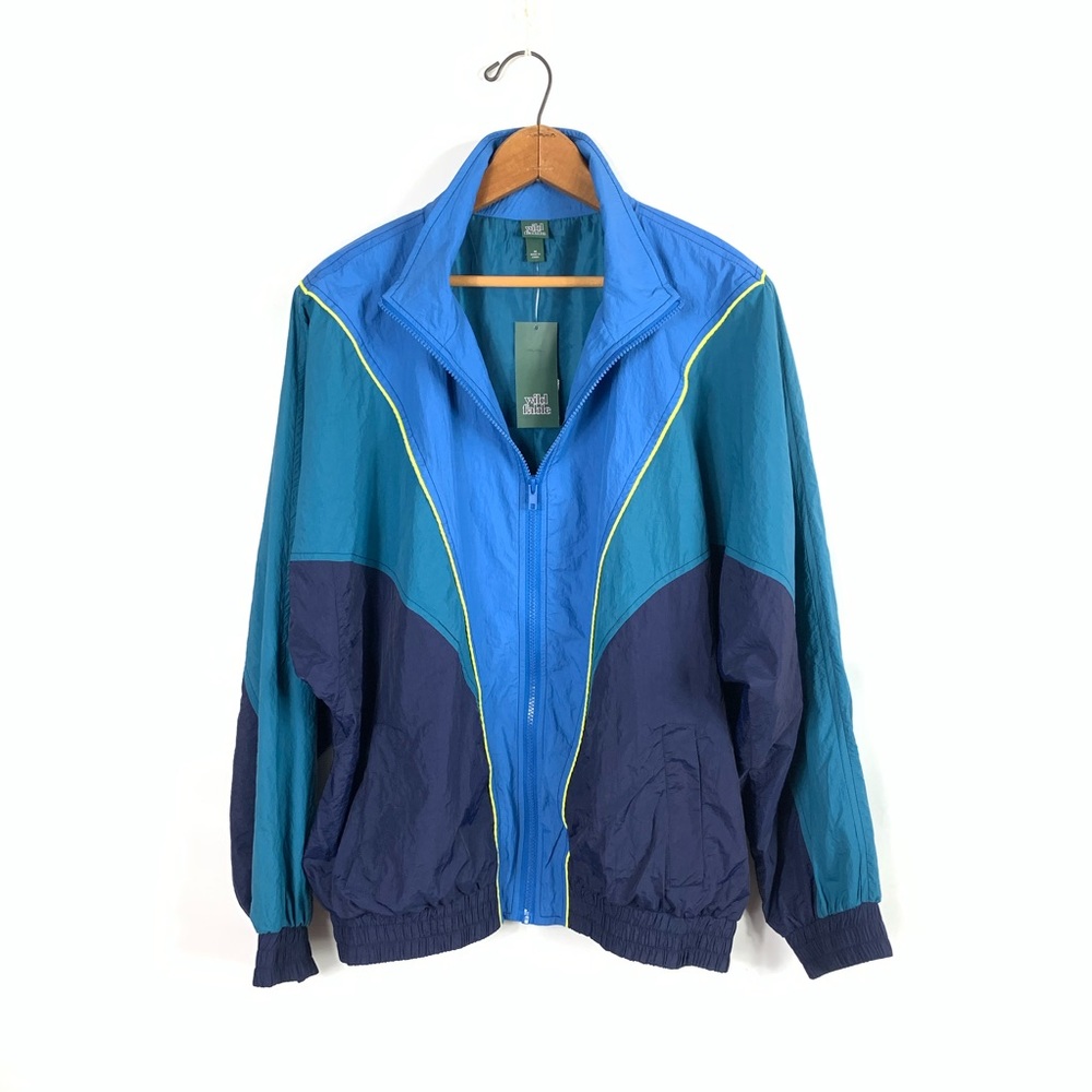 NWT Wild Fable Colorblock Windbreaker